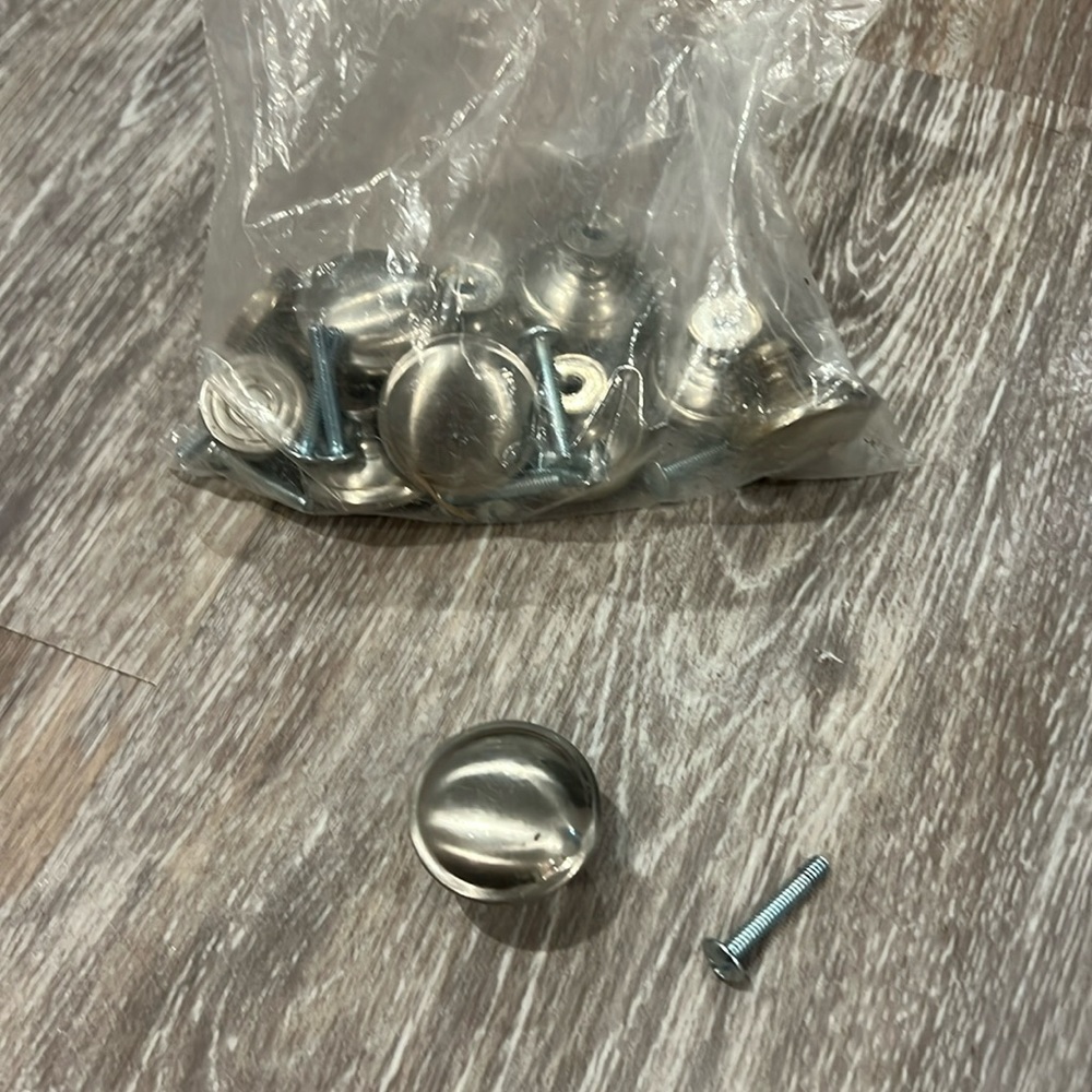Brushed nickel knobs 9